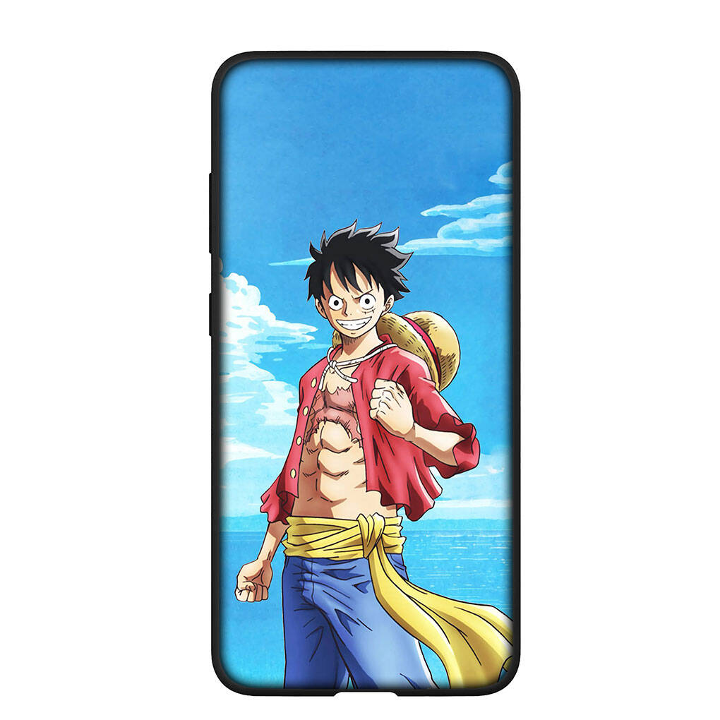 Case for Samsung Galaxy S25 S23 S24 Ultra FE Plus A05 A06 A15 A16 A36 A37 A35 A54 A55 A56 A57 A25 A26 A53 A17 Zoro Poster One Luffy Pieces Sanji Cover