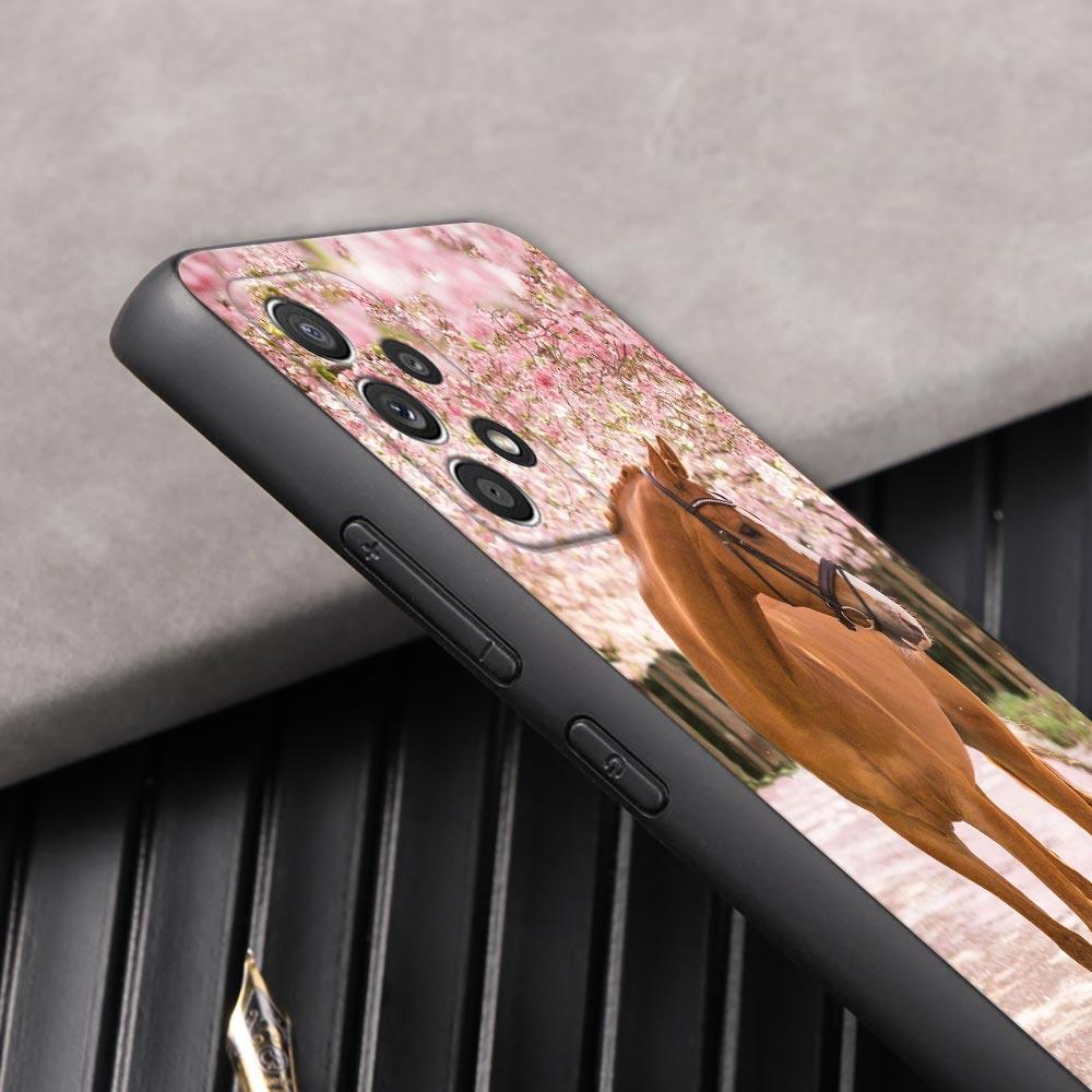 Horses Galloping Horse Animal Phone Cover Galaxy A56 5G Case For Samsung A57 A37 A17 A07 A55 A54 A52 A52S A51 A41 A32 A33 Cases