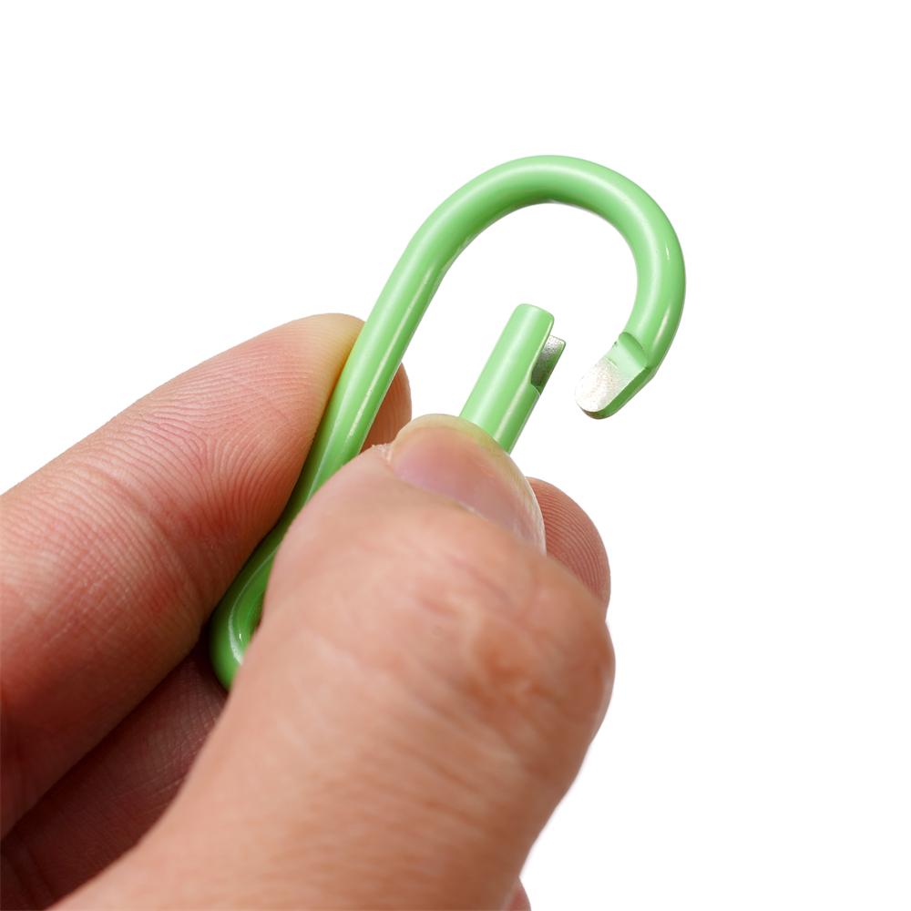 5pcs/lot Zinc Alloy Long Spring Keyring Openable Carabiner Clips Hooks Keychai for Handbag Bag Jewelry Making Supplies