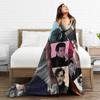 Jonathan Bailey  Flannel Blanket Winter  Warm Soft Throw Blanket for Child Outdoor Graphic Bedspread Sofa Bed Cover