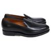 JALAN SRIWIJAYA Green Label Relaxing Special Order 98957 Dupuy Calfskin Mock Slip-on Loafers Shoes 39 blackUsed
