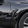 Carbon Black Car Fender Side Vents Air Flow Intake Hole Shark 3D Grille Sticker Cover for BMW M1 M2 M3 M4 M5 Car Accesorios
