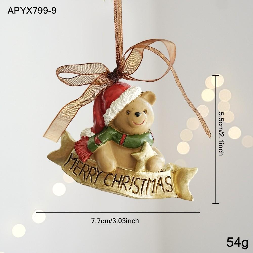 Pegasus Christmas Hanging Ornament Santa Claus Xmas Treen Decor Christmas Decor