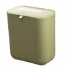 No-Hole Wall Hanging Rubbish Bin 7/11L Kitchen Storage Box Compact Bathroom Trash Can  Kitchen