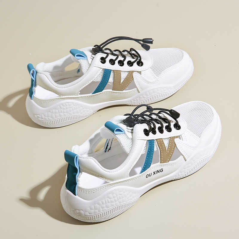 Fashion Tennis Sole Plataform Woman's Travel Shoes Woven Spring Summer Sneakers Sport And Fitness Out Special Use Tenids Novelties