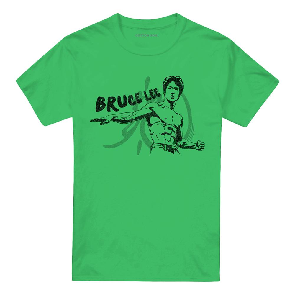 Bruce Lee Unisex Adult Portrait T-Shirt