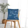 Whales and Sun Tattoo Pillowcases EXTREMODURO  Fashion Pillow Case For Wedding Party Home Decor Comfy Pillow Cover