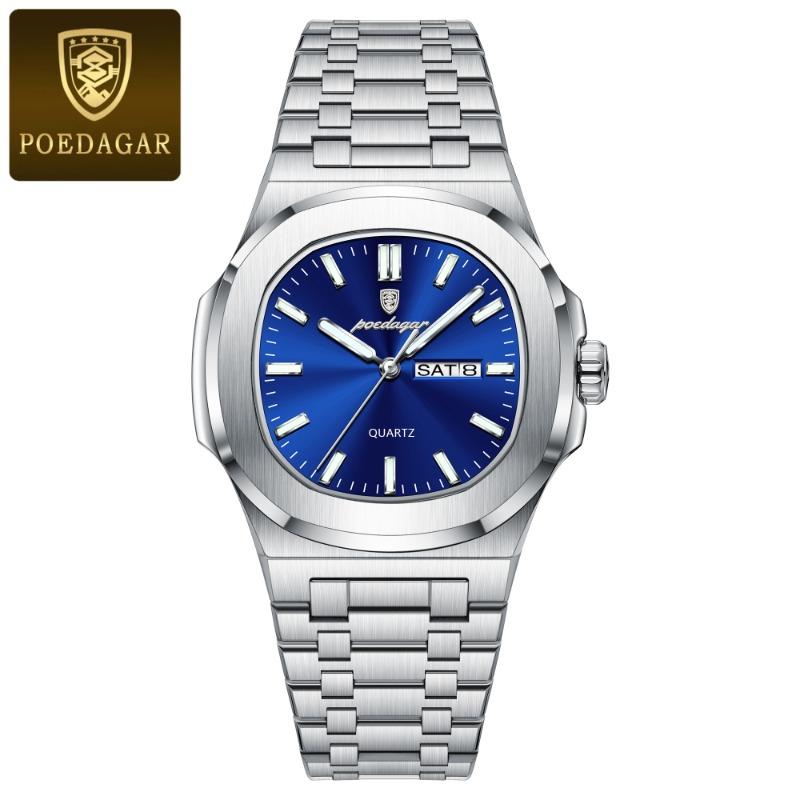 New Top Brand Ultra-thin New Women's Watch Waterproof Luminous Luxury Quartz Double Calendar Watch