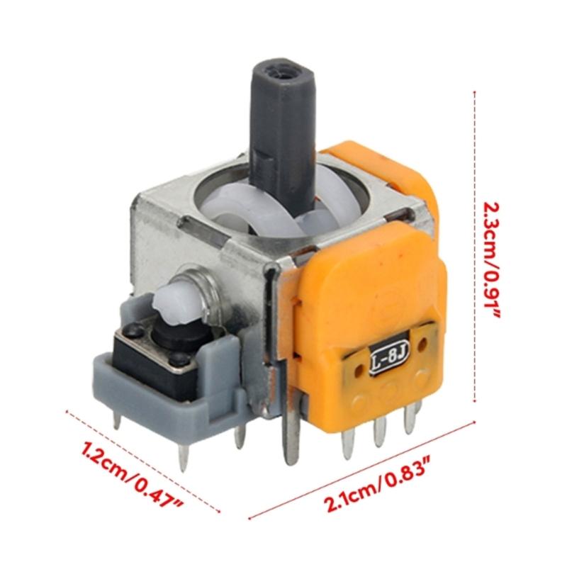 Replacement Analog Stick Joystick for Handheld Game Console Controller Hall Effect Joystick
