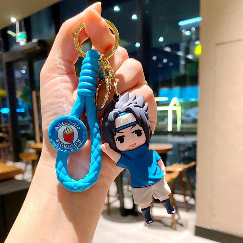 Creative Cartoon Rainbow Horse Unicorn Keychain Female Cute Ins Key Chain Student Schoolbag Pendant Small Gift