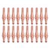 20 Pcs 98232 Electrode Brass Plasma Cutting Torch Electrode Replacement for Thermal Dynamics SL60