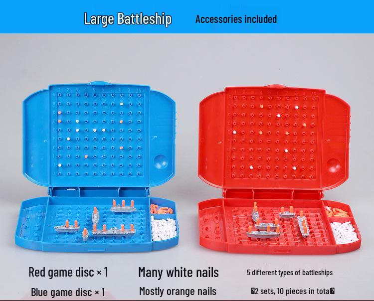 Naval Warfare Strategy Chess: Educational Two-Player Logic Game for Parent-Child Interaction