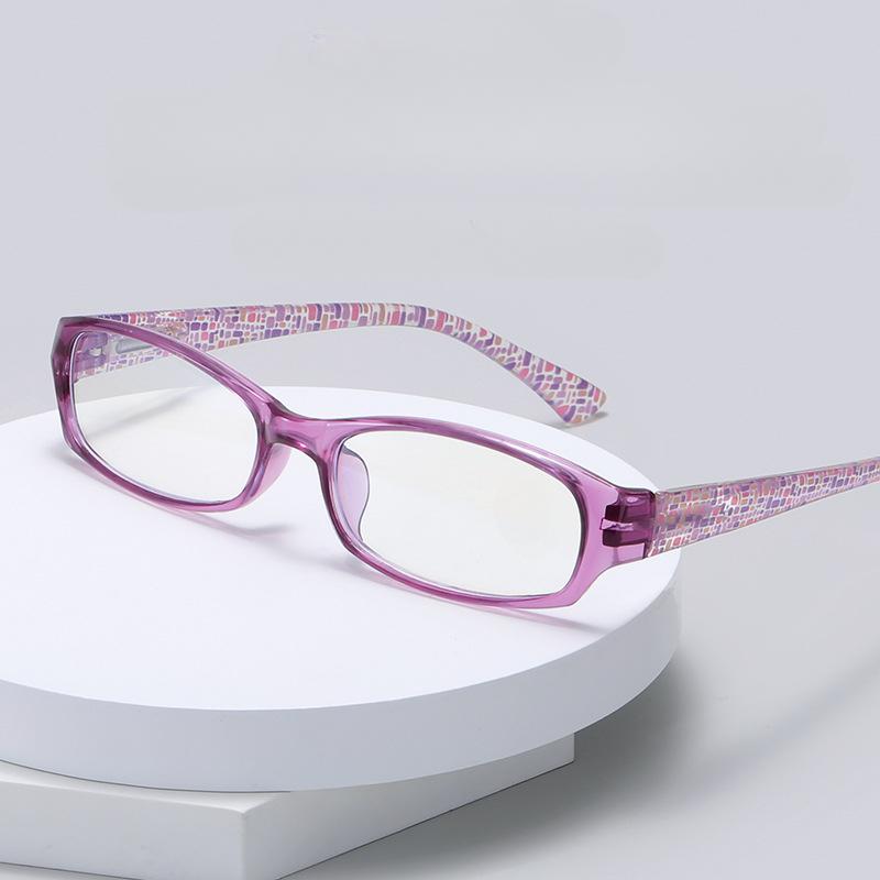Fashion Anti-Blue Light Reading Glasses Men Women Eye Protection Presbyopic Eyeglasses Flowers Comfortable Eyewear