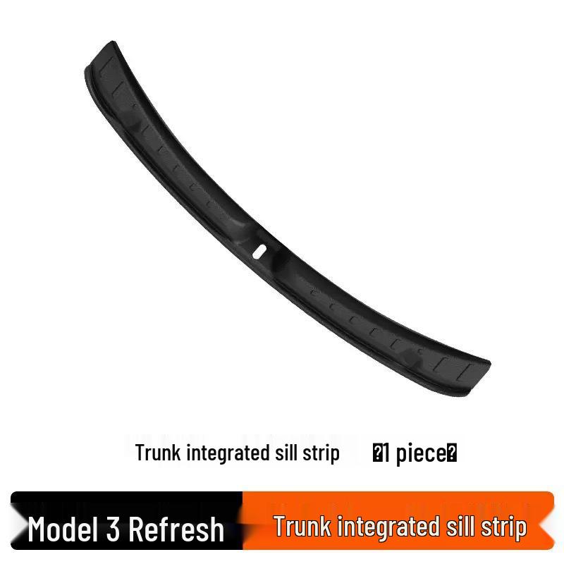 Tesla Model 3/Y Trunk Mat & Tailgate Protector - Scratch & Dirt Resistant, Easy to Clean.