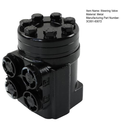 Hydraulic Orbital Steering Control Valve Smooth Hydraulic Steering Valve for Control Easy Maintenance Kubota L48/M5040/M6040/M7040/M8200