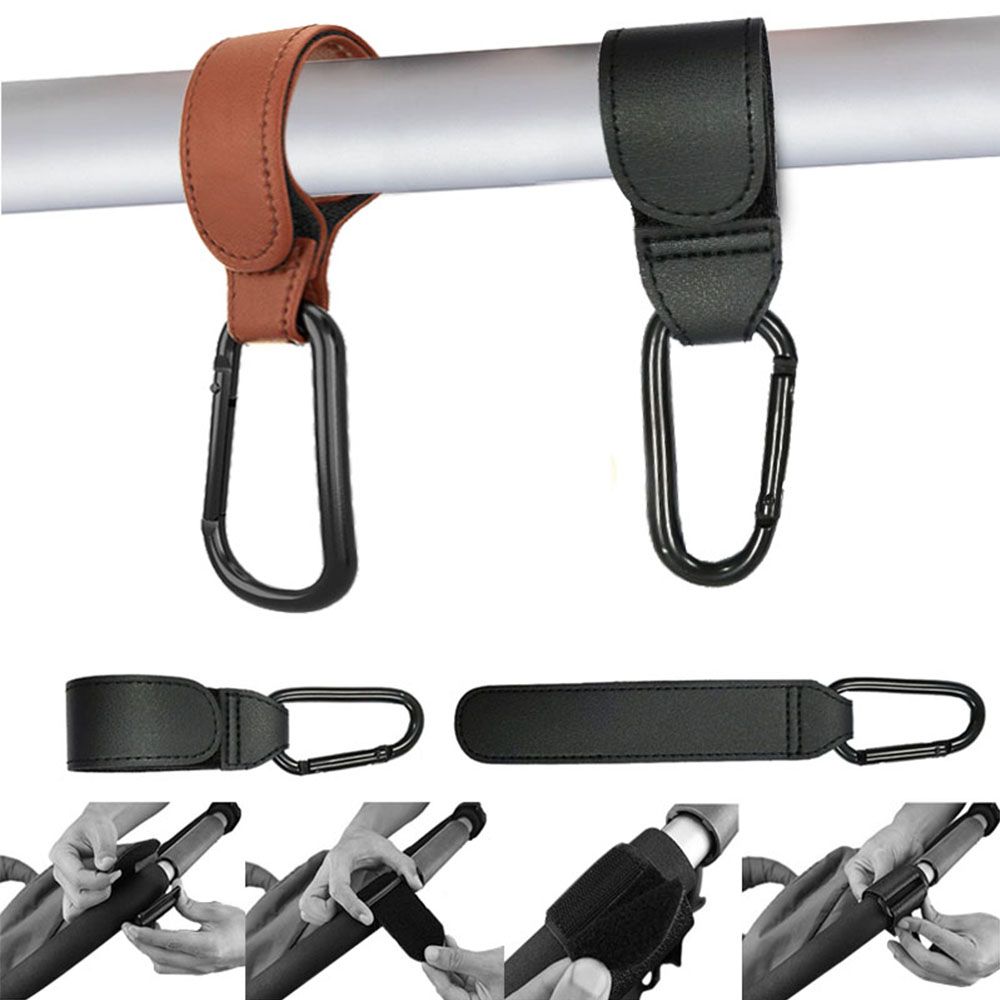 Carabiner Stroller Accessories Baby Bag Stroller Hook Pram Hook Stroller Hooks Clips Cart Organizer