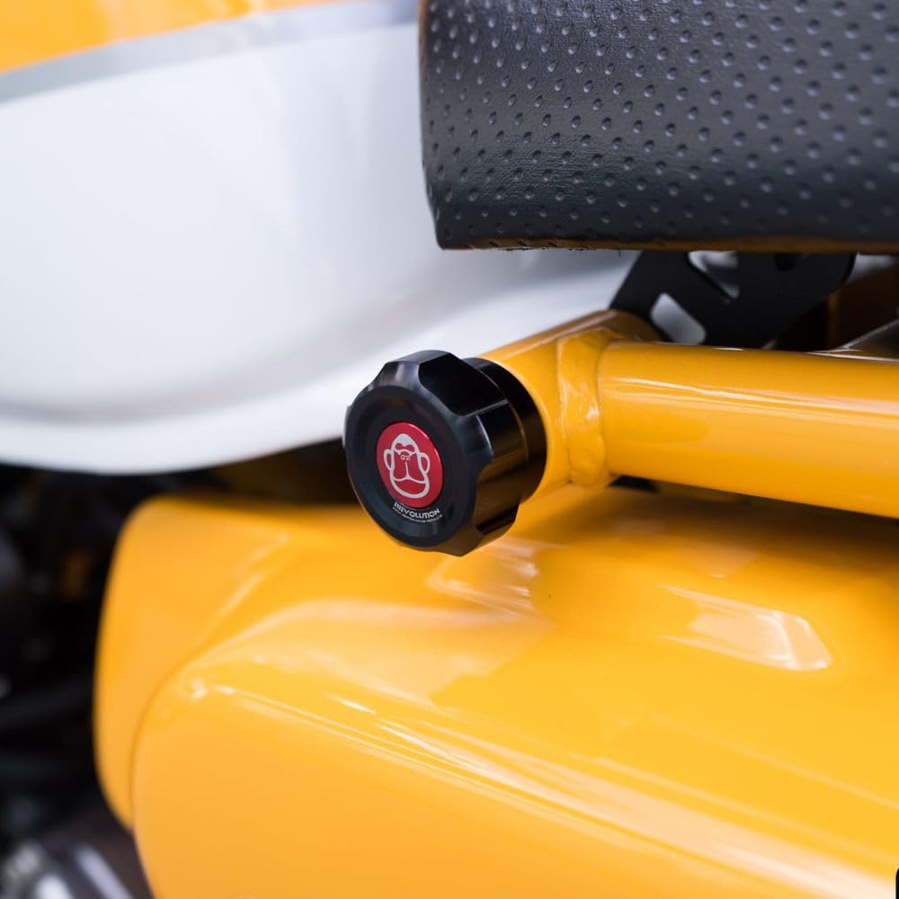 REVOLUTION Honda Monkey 125 Seat Lock Lock Plugs Honda Monkey 125 JB02 JB03 Seat Knob Plug/Revolution/Seat (Blue)