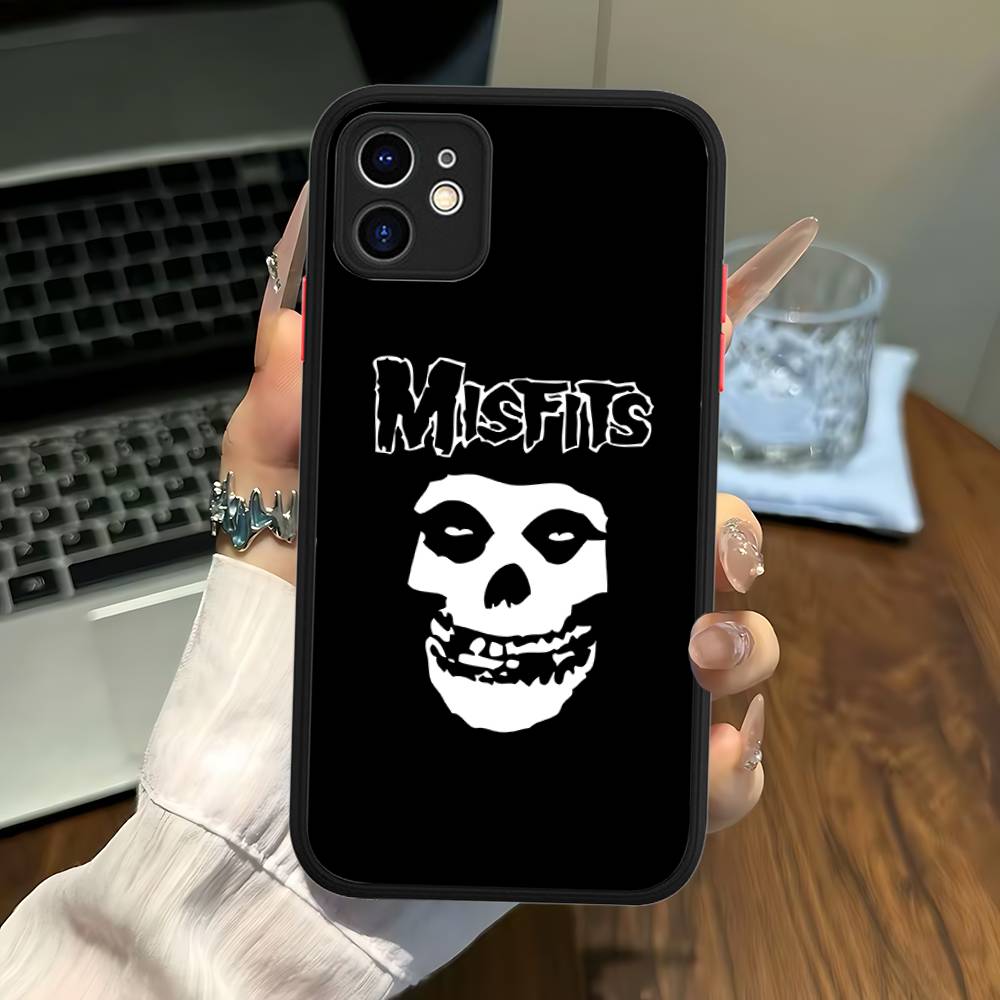 The M-Misfits G-Glenn Danzig Matte Protective Case For IPhone 16 15 14 13 12 11 Pro Max X XS MAX Protection Case