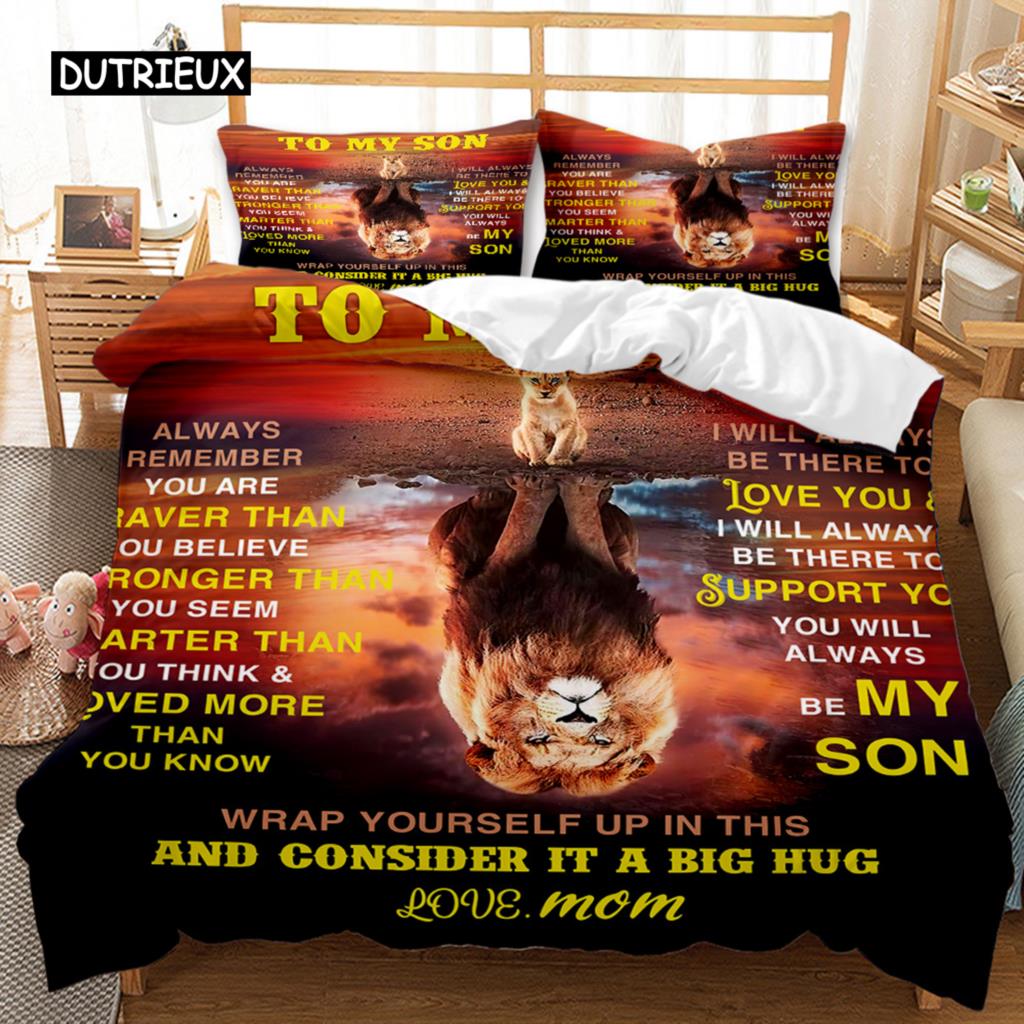 Letter Duvet Cover Set Love Vows Letter To Lover Letter Twin Bedding Set Couple Gift Lover Queen King Size Polyester Quilt Cover