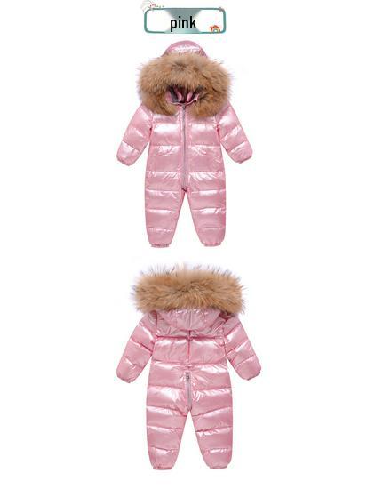Thickened Baby and Toddler Outdoor Down Romper