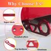 Universal JDM Racing Rear Tow Hook Set Ring Accessories Aluminum Alloy Car Modified Rear Bumper Auto Trailer Towing Kit