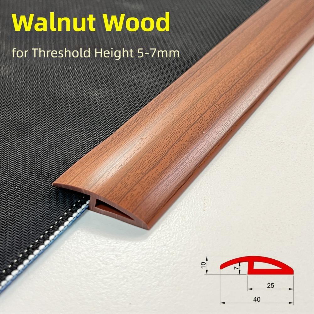 Carpet to Tile Floor Transition Strip Wear-resistant Self Adhesive Edging Trim Strip Household Cuttable Divider Strip Doorway