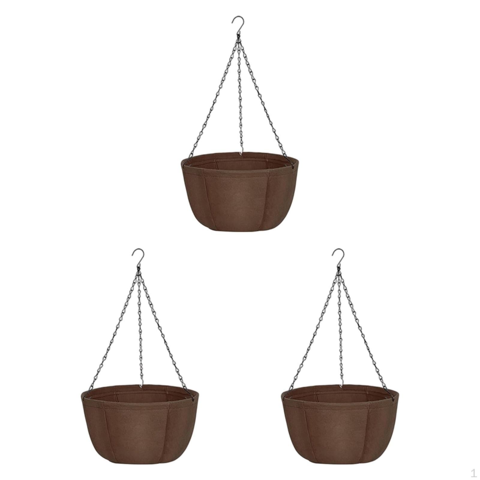 

3 шт. подвесные кашпо украшения очаровательные подарки хорошая циркуляция воздуха корзины для растений 12 Inch