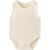 Tongtai Baby Modal Seamless Sleeveless Bodysuit