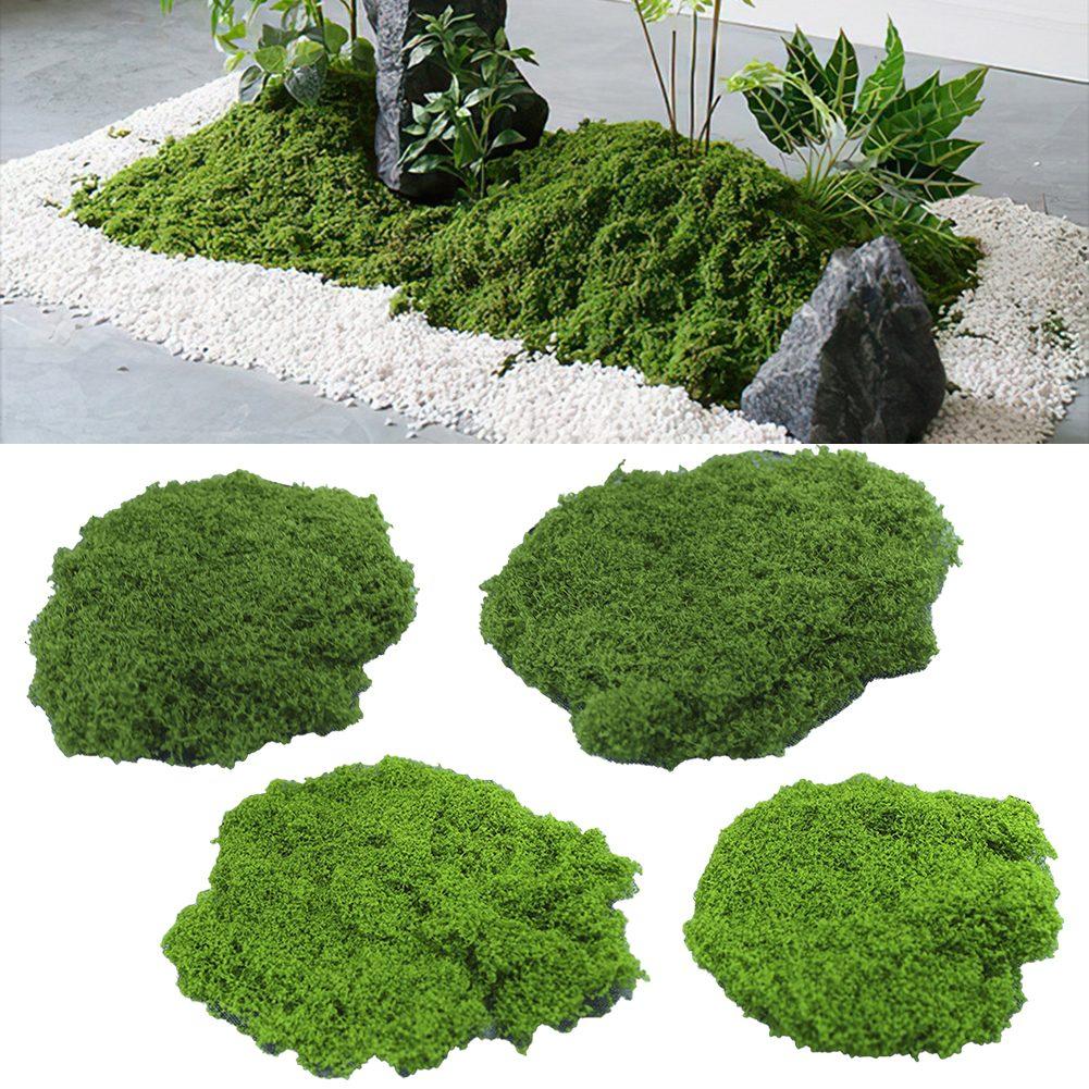 Fake Moss Plastic Artificial Moss Fake Green Plants For Plant Pot Decoration
