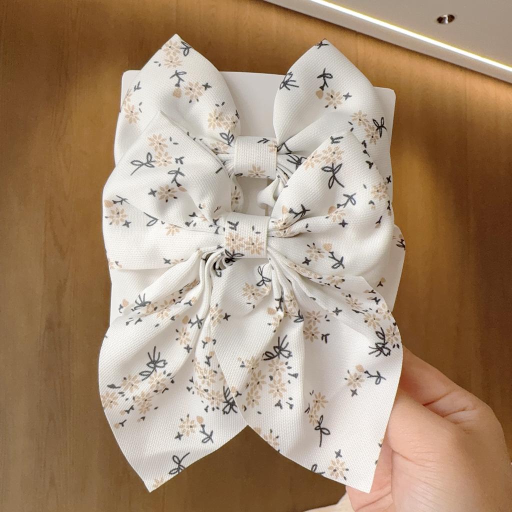 2 ks Jaro Léto Ženy Děti Nové Květinové Mašle Sponka do Vlasů Svěží Roztomilé Vlasové Sponky Sponky Pokrývka hlavy Dívčí Vlasové Doplňky