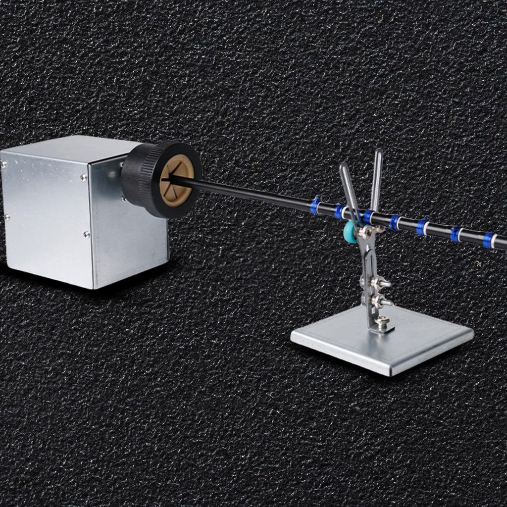 Fishing Rod Winding Machine Support Stand Fishing Rod Support Stand Rack Holder for Epoxy Resin Gluing Winding Easy Use