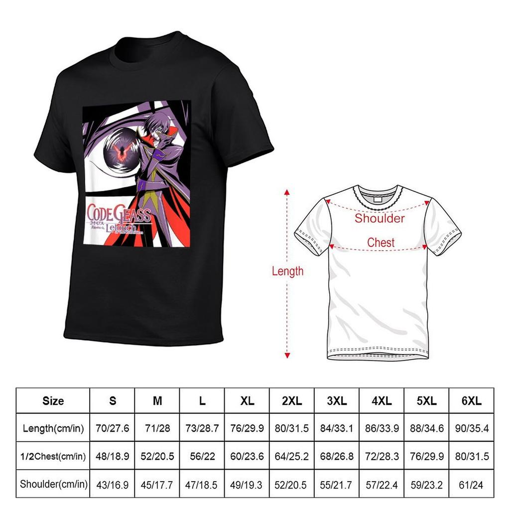 Geass Eye Tshirt Sports Fans Blouse Vintage Mens Graphic Tshirts Pack
