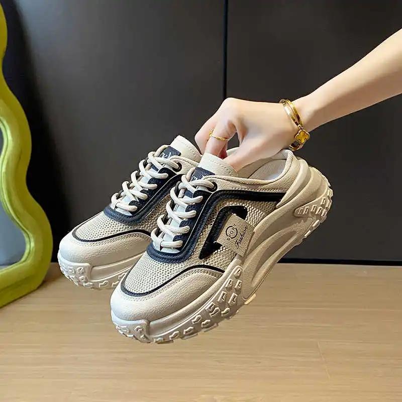 Increase Height Zimni Women Shoes Loafers Luxury Moccasin Woman Sneakers Women Blue Sports Style Interesting Beskete