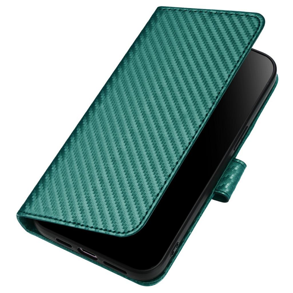 YX0070 For Infinix Hot 50 5G Wallet Case Carbon Fiber Texture Leather Cell Accessories Phone Cover