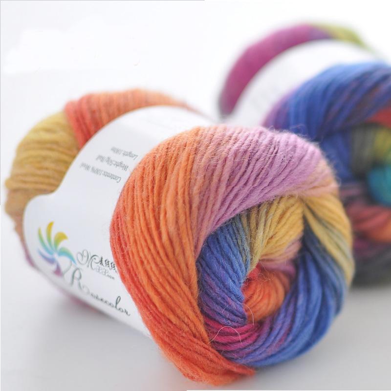 6pcs 300g (10.56oz) Soft Wool Yarn for Knitting Crochet DIY Blanket Shawl Scarf Amigurumi Jewelry Making Premium Craft Supplies Needle Arts Yarn