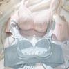 Lace Hole Cup Bra Seamless Bra Soft Support Lightweight and Breathable Bra Push Up Bra