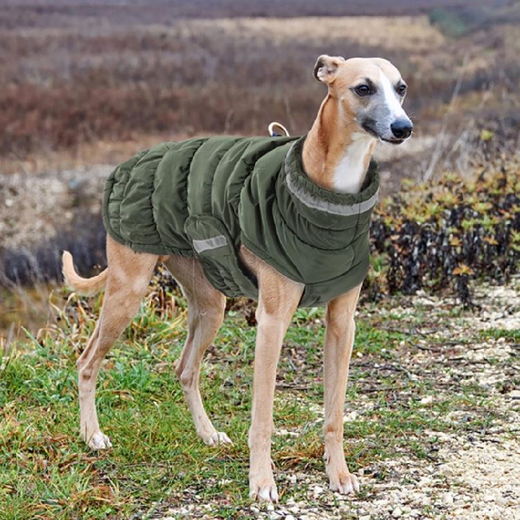 Winter Small Media Dogs Coat Windproof Warm Dogs Garments Cold Weather Coat for Middle to Large Breeds Dogs