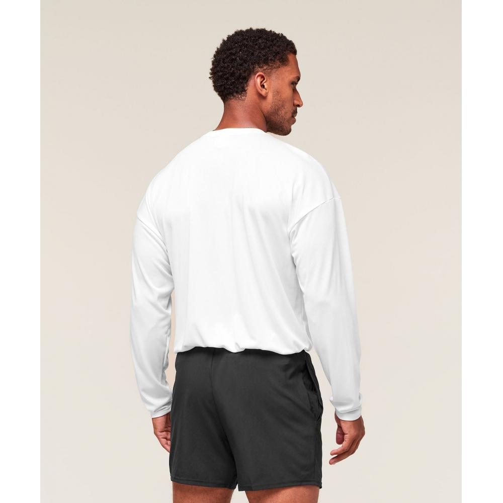 Gymshark Arrival Oversized Long Sleeve T shirT whiTe A3b4v Wb57