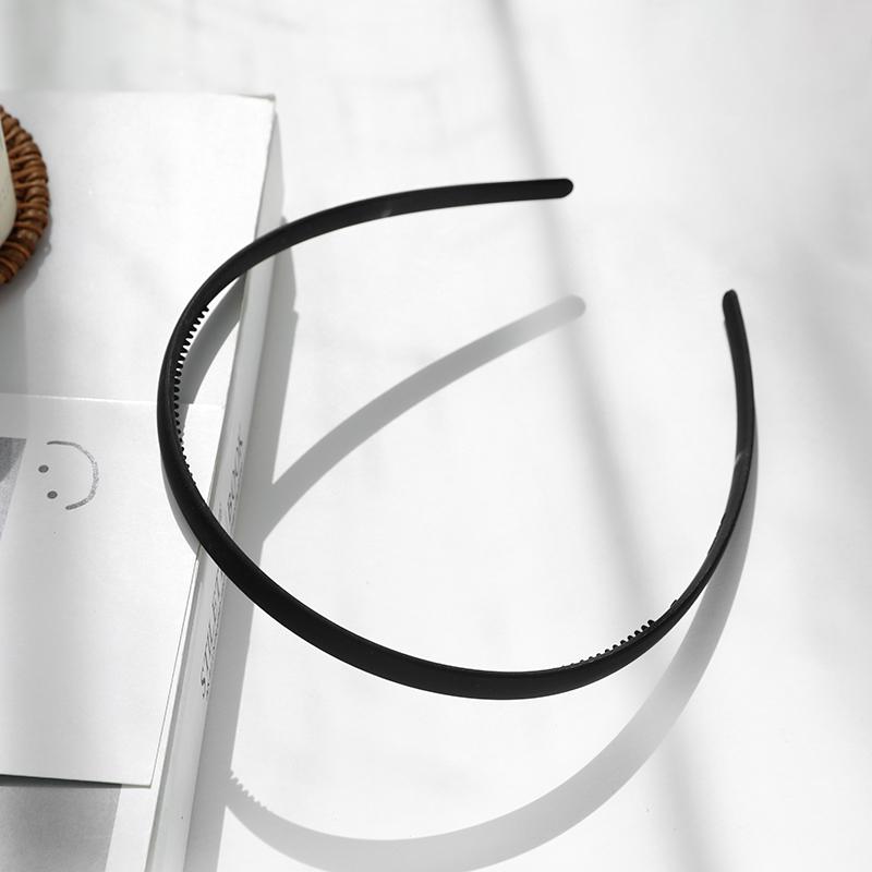 

Черная серия, матовая повязка для мытья лица, корейская версия акриловой повязки на голову для мужчин и женщин, повязка для волос, аксессуары для волос 1PC