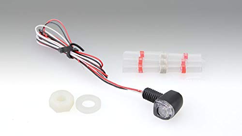 Kijima Motorcycle Parts LED Tail Lamp Nano Type Black Body/Clear Lens 218-3149