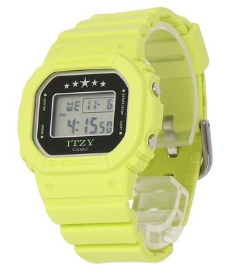 G-Shock ITZY Collaboration Digital Green Bio-Based Resin Strap Quartz GMD-S5610IT-3 200M Women's Watch
