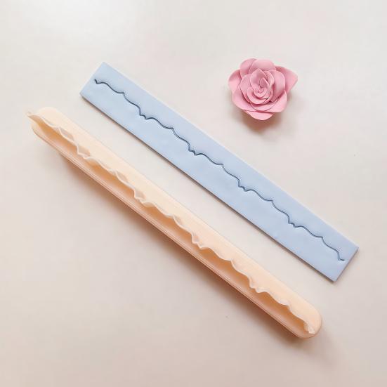Polymer Clay Jewelry Making Tool Petal Tool, Flower Line Cutter To Make 3D Craft Supplies Flowers, Stripe for Making, DIY Crafting