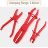 Markeny 3 Pack Hose Clamp Pinch Pliers Line Clamps for Brake Hoses, Fuel Hoses, Clamping Fuel, Bake, Red