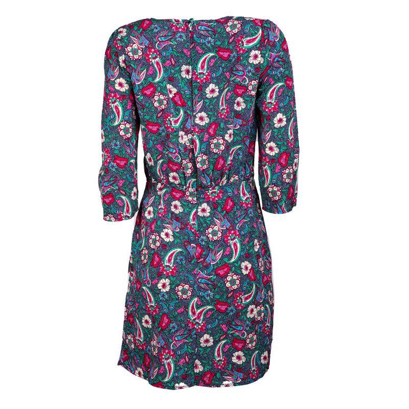 Women's Round-neck Floral Printed Dress LA PETITE ETOILE