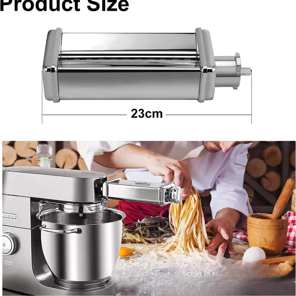 KENWO Kaiwude Nudelmaschine & Fleischwolf-Aufsatz für SMEG & Kenwood Küchenmaschinen - Schneider & Nudelwerkzeug.