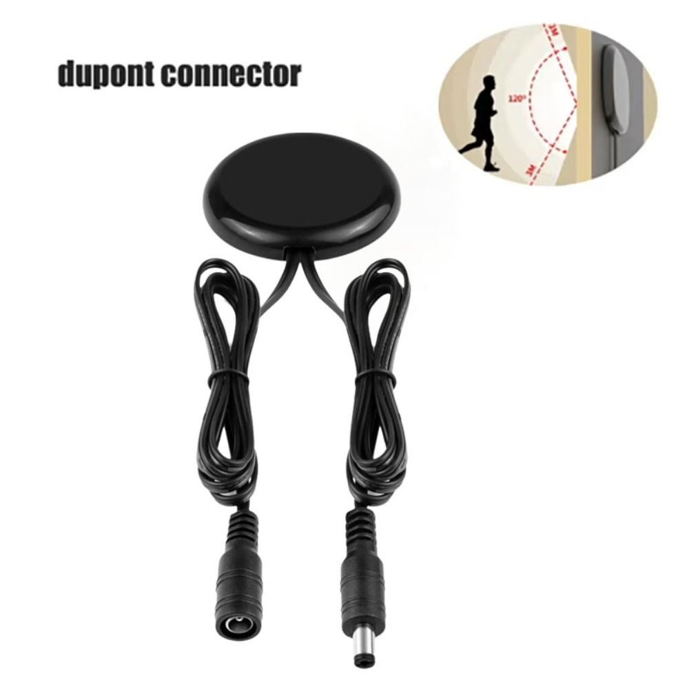 Penetrable Wooden Partition Touch Sensor LED Light Switch DC 12V-24V 5V Smart Home Hand Sweep Dimmer Hidden Install