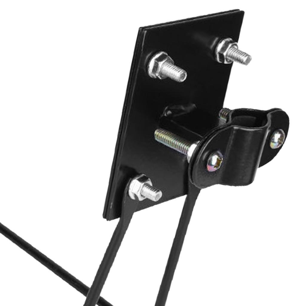 Bike Basket Front Mount,Bicycle Front Basket Bracket Mounting Hardware Iron Bike