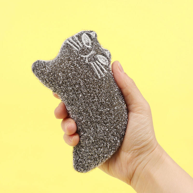 

Sparkly Black Cat Sponge