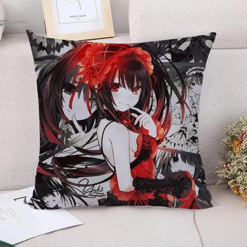 

Наволочка Токисаки Куруми Декоративная наволочка Декор Наволочки для подушек x Наволочки Подушки для дивана 66x66cm серый