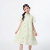 Little Yinman Girls' New Chinese Style Embroidered Dress